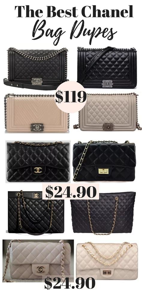 least expensive chanel boy bag dupe|best chanel knockoff handbags.